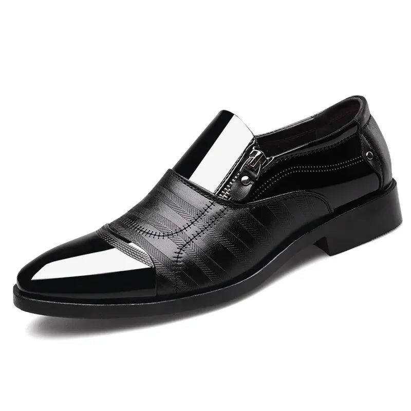 Leather Men’s Formal Shoes – Luxury Loafers & Slip-On Moccasins 2025